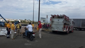 Explota transformador en Sam&acute;s Club Culiac&aacute;n y electricista resulta con quemaduras graves