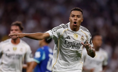 Con doblete de Mbapp&eacute; el Real Madrid gan&oacute; al iniciar la Champions League