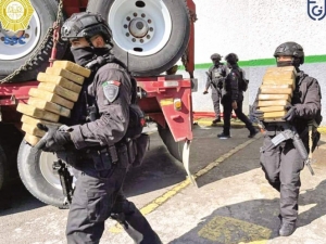 El mayor decomiso de coca&iacute;na en la CDMX