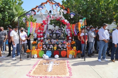PPL del Centro Penitenciario de Aguaruto realizan concurso de altares por el D&iacute;a de Muertos