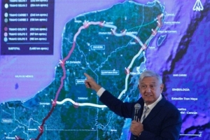 AMLO advierte que no aceptar&aacute; construcci&oacute;n de muro migratorio en Istmo de Tehuantepec