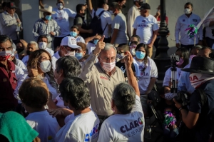 Comienza Rocha a cerrar campa&ntilde;a en municipios