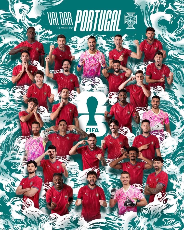 Cristiano Ronaldo y cuatro porteros encabezan la lista de Portugal al Mundial 2026