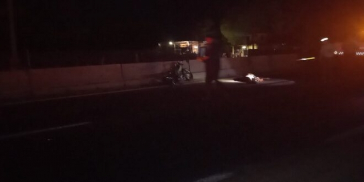 Horrible muerte de un motociclista en Los Mochis