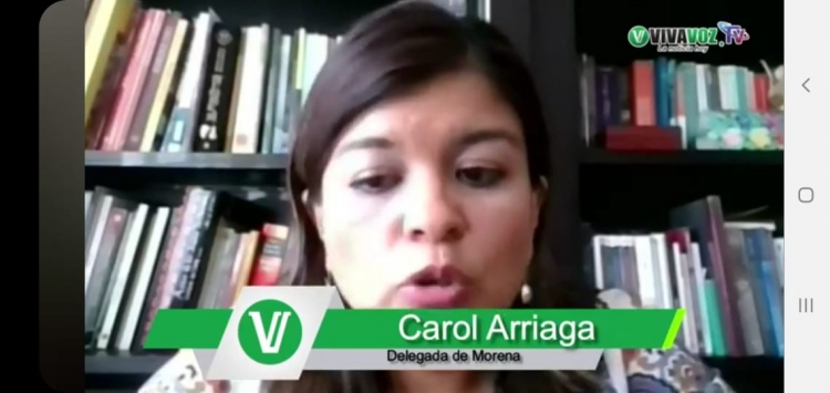 La reelecci&oacute;n a&uacute;n no est&aacute; definida en Morena: Carol Arriaga