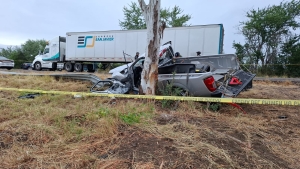 Fallece conductor de camioneta en accidente en la Maxipista Culiac&aacute;n-Mazatl&aacute;n