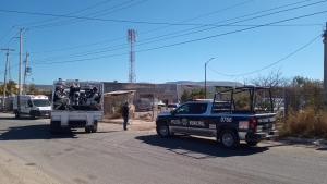 Explota tanque de combustible en una yarda de camiones, al sur de Culiac&aacute;n