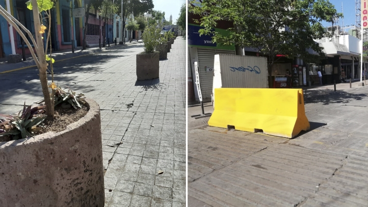 Con limitaciones, reabren la calle &Aacute;ngel Flores, en Culiac&aacute;n