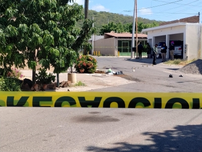 Mueren dos j&oacute;venes en ataque a balazos en el fraccionamiento Santa Fe, de Culiac&aacute;n