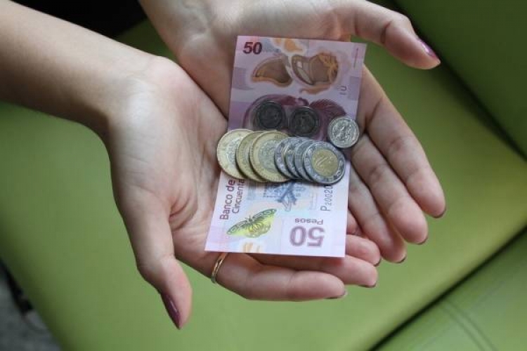 La COPARMEX Propone un salario m&iacute;nimo de entre 128 y 135 pesos para 2021