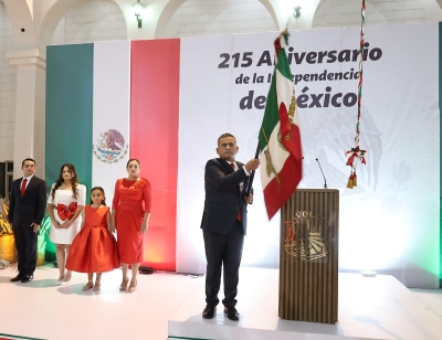 Navolato conmemora el 215 Aniversario del Grito de Independencia con un acto solemne en Palacio Municipal