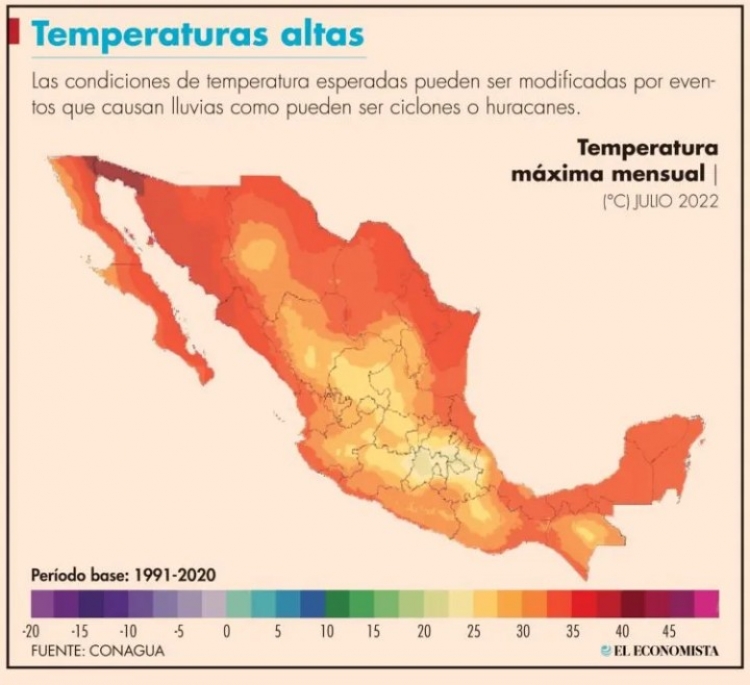 Repuntan condiciones de sequ&iacute;a; impacta al 70% del territorio