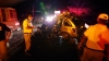 Chocan de frente camioneta y autob&uacute;s en Rosario: un muerto y seis heridos.