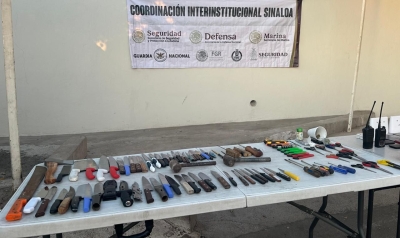 En revisi&oacute;n en el Penal de Aguaruto, distintas fuerzas de seguridad especial aseguran objetos il&iacute;citos