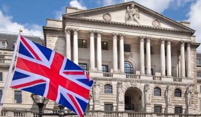 Banco de Inglaterra eleva tasa de inter&eacute;s en 50 pb