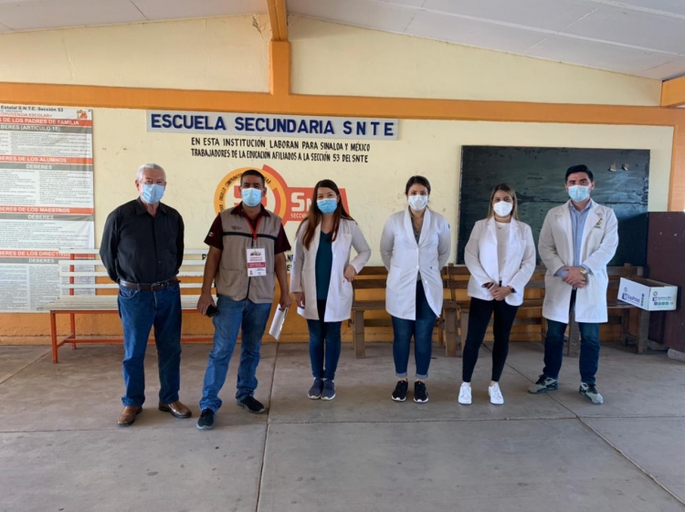 Brigadistas de la UAS apoyar&aacute;n en vacunaci&oacute;n en el municipio de Salvador Alvarado