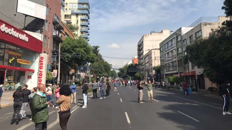 Sismo con magnitud 7.5 originado en Oaxaca sacude a la CDMX
