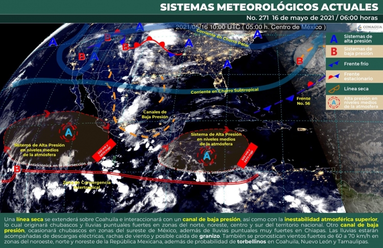 Temperaturas de hasta 50 grados cent&iacute;grados para Sinaloa