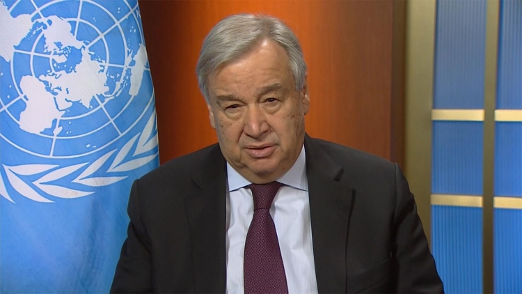 El secretario general de la ONU, Antonio Guterres