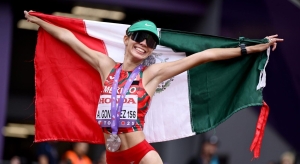 Alegna Gonz&aacute;lez, plata en marcha de 20 km en Mundial de Atletismo en Tokio