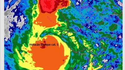 Pone Conagua a siete estados en alerta por hurac&aacute;n &acute;Enrique&acute;
