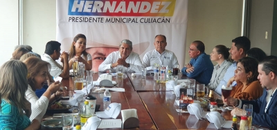 Con el acuerdo de todas y todos vamos a rescatar a Culiac&aacute;n: Faustino Hern&aacute;ndez
