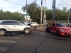 No respetan se&ntilde;al de alto y chocan veh&iacute;culos en Malec&oacute;n y Xicot&eacute;ncatl, en Culiac&aacute;n