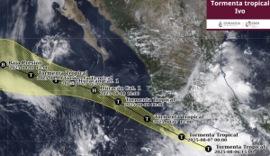 La tormenta tropical Ivo se convertir&aacute; en hurac&aacute;n categor&iacute;a 1 el s&aacute;bado sin afectaciones para el noroeste de M&eacute;xico