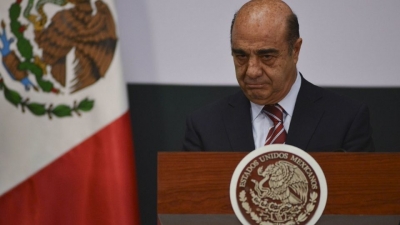 Dan de alta a Murillo Karam y regresa al Reclusorio Norte tras haber sido hospitalizado, en CDMX