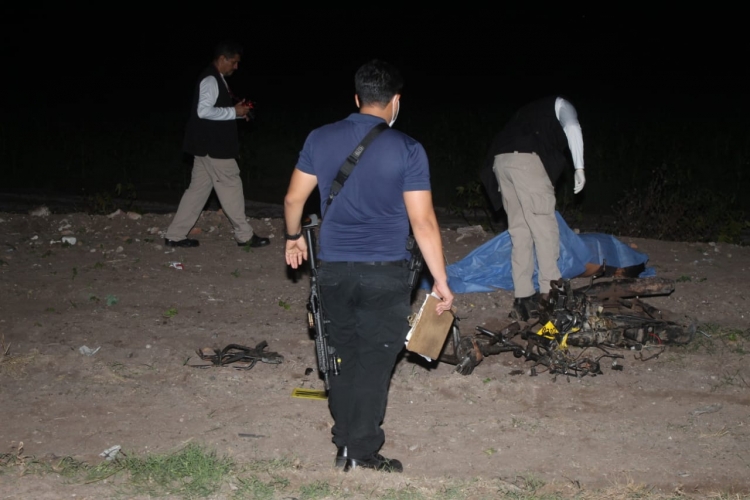 Motoclista de Villa Ju&aacute;rez, Navolato muere en choque por alcance