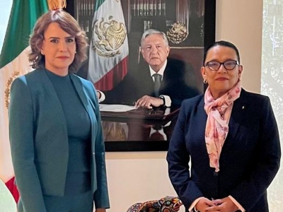 Nombran a Clara Luz Flores titular del Sistema Nacional de Seguridad P&uacute;blica