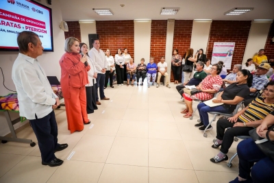 Con 320 cirug&iacute;as gratuitas, el DIF Sinaloa mejora la visi&oacute;n de adultos mayores