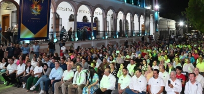 El Dr. Madue&ntilde;a Molina pone en marcha el XXVIII Festival Internacional Universitario de la Cultura de la UAS
