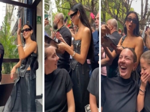 Dua Lipa se disculpa con comensales en restaurante