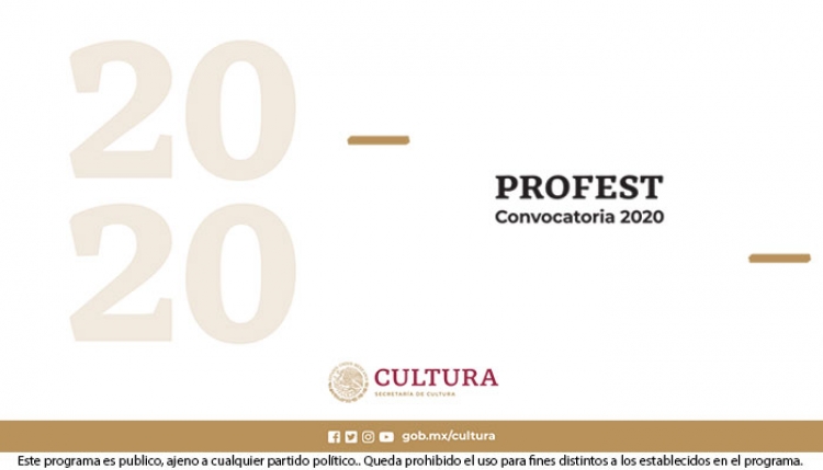 La Secretar&iacute;a de Cultura abre la convocatoria PROFEST 2020