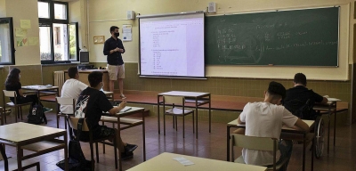 Docentes demandan que el contraer covid-19 sea riesgo de trabajo.