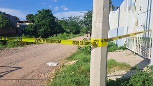 Con dos balazos asesinan a un hombre junto al canal pluvial del fraccionamiento Hacienda del Valle