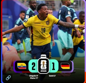 Vence Ecuador a Alemania y avanza a Dieciseisavos de Final en el Mundial 2026