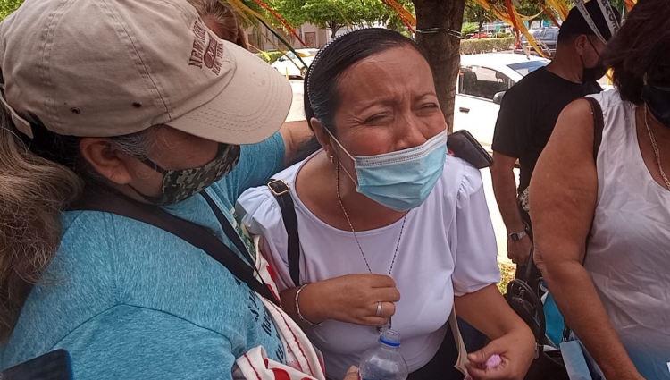 Con un dolor desgarrador una madre de desaparecido suplica al gobierno estatal las apoye