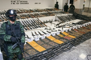 Cada a&ntilde;o 200 mil armas de fuego ingresan a M&eacute;xico