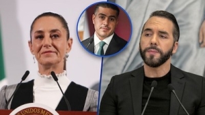&lsquo;Nunca hubo mala fe&rsquo;: Sheinbaum a Bukele por &lsquo;pelea&rsquo; con Garc&iacute;a Harfuch sobre avioneta con droga