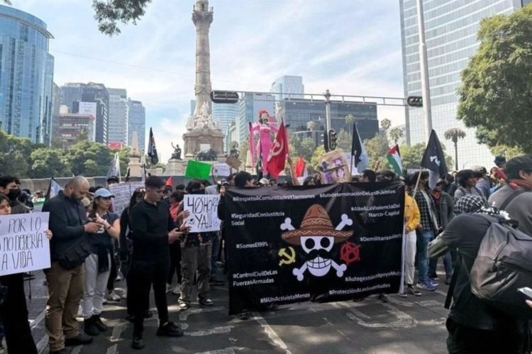 "Fuera Morena": consignan voces de la marcha del movimiento del sombrero y "Generaci&oacute;n Z" en CDMX