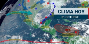 Lluvias fuertes a puntuales muy fuertes y probabilidad de torbellinos o tornados en Coahuila, Nuevo Le&oacute;n y Tamaulipas