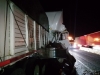 Otro choque de tr&aacute;ileres, ahora fue en la autopista Benito Ju&aacute;rez, en Culiac&aacute;n