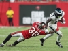 Filadelfia mantiene paso perfecto al derrotar a Tampa Bay por 25-11