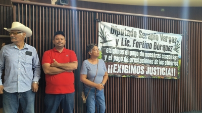 Crisis en Eldorado: acusan ca&ntilde;eros a diputado Serapio Vargas de no pagar 55 millones