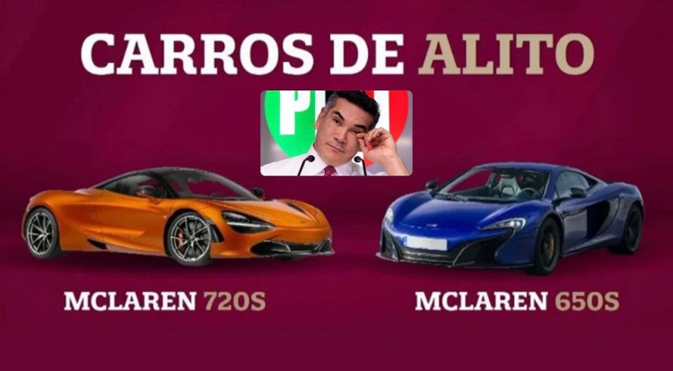 No anda descalzo&hellip; Estos son los McLaren 720S y 650S de 'Alito', que Sansores le evidenci&oacute;