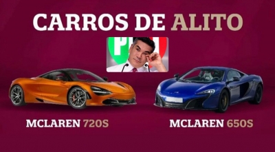 No anda descalzo&hellip; Estos son los McLaren 720S y 650S de 'Alito', que Sansores le evidenci&oacute;