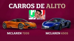 No anda descalzo&hellip; Estos son los McLaren 720S y 650S de 'Alito', que Sansores le evidenci&oacute;