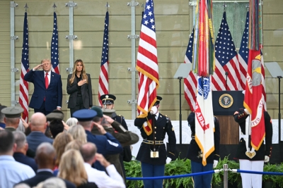 En el 25 aniversario del 11-S, Trump defiende la guerra contra Ir&aacute;n desde el Pent&aacute;gono